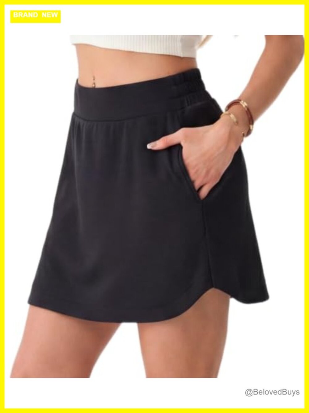 Women's Skort with Pockets Active Golf Tennis Skirt